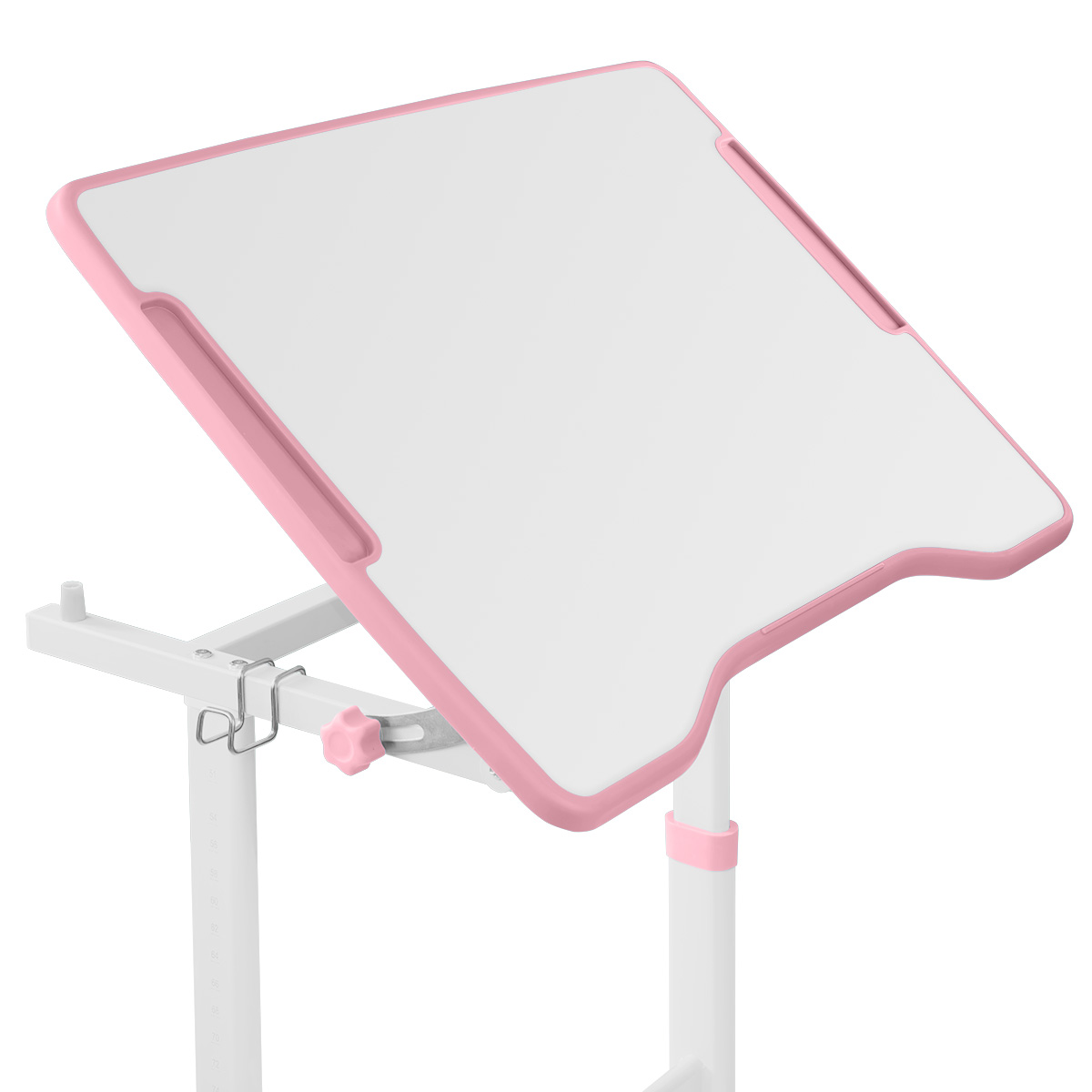 Комплект Anatomica Karina Lite парта + стул белый/светло-розовый Комплект Anatomica Karina Lite парта + стул белый/светло-розовый