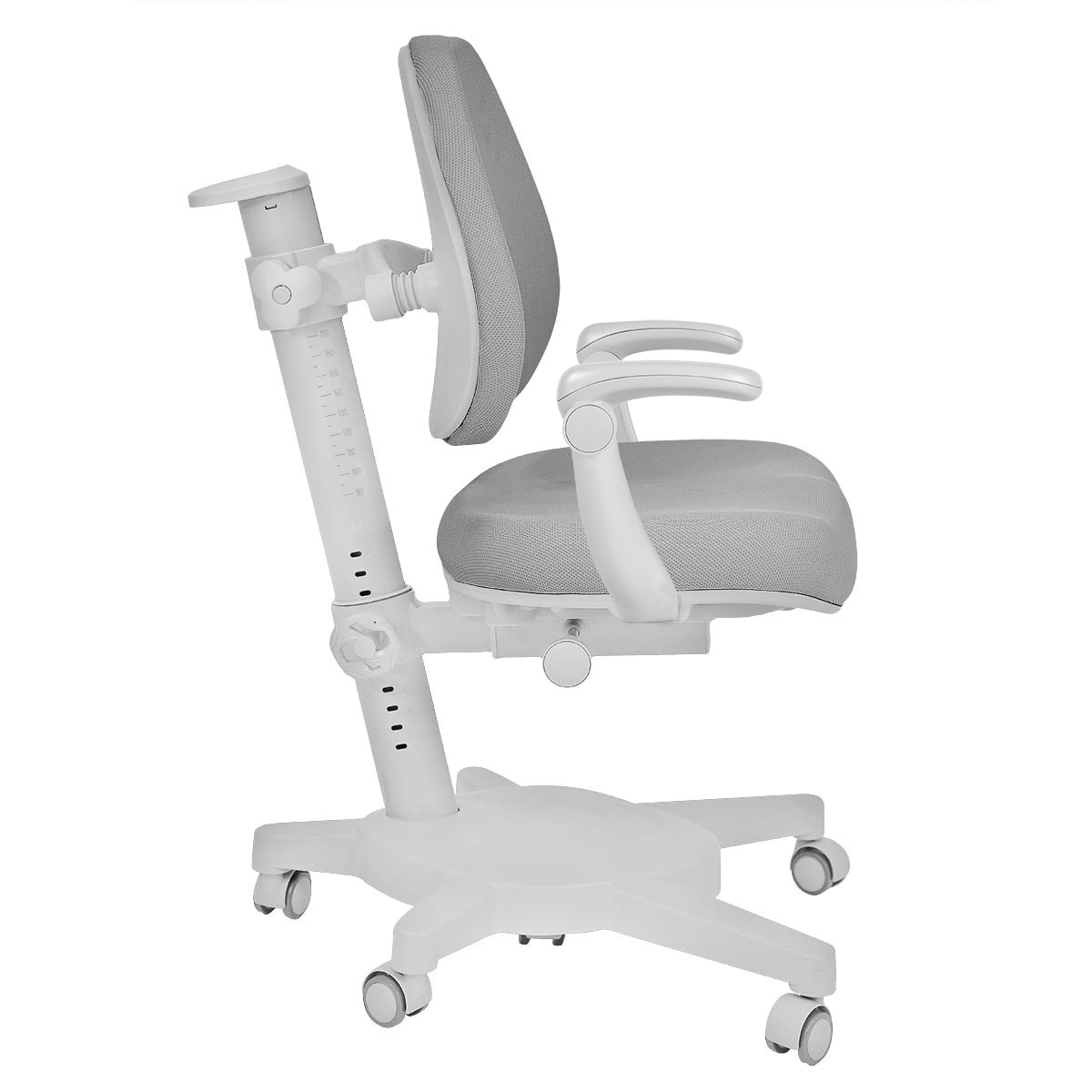 Детское кресло Anatomica Armata Duos с подлокотниками серый