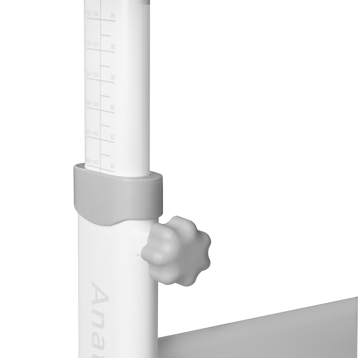 Комплект Anatomica Umka XL парта + стул + надстройка + выдвижной ящик + подставка для книг белый/серый