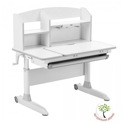 Парта-трансформер Anatomica Gerda белый/серый