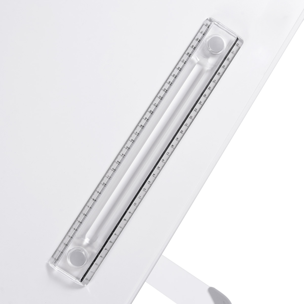 Детский стол Kinderzen Campina белый/оранжевый