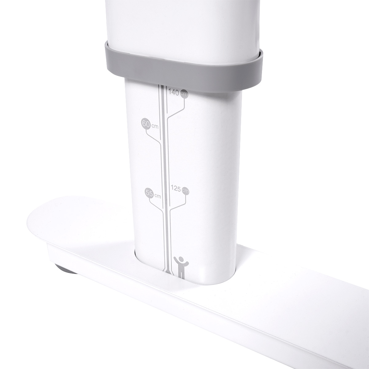 Детский стол Kinderzen Campina белый/оранжевый