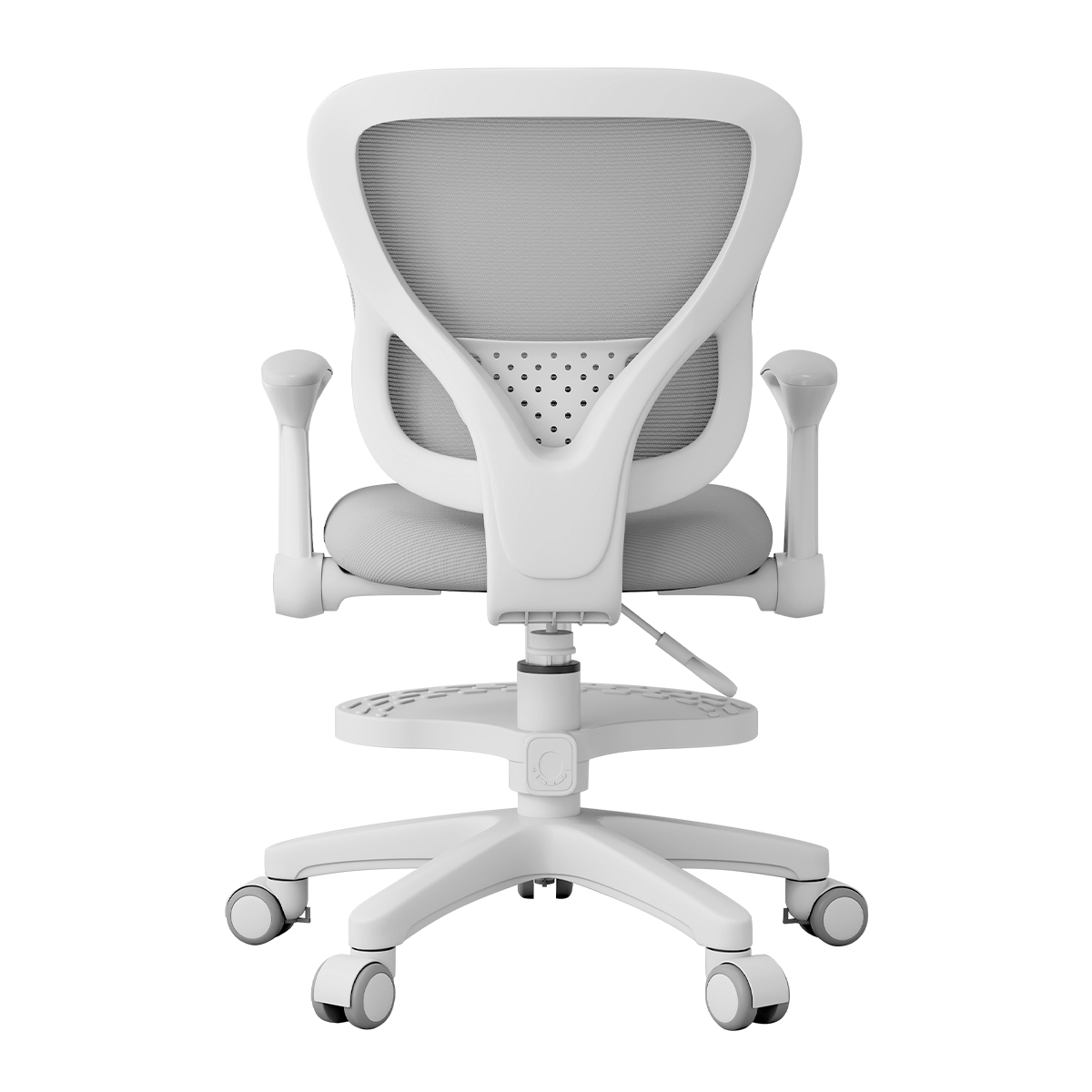 Детское кресло Anatomica Forma с подлокотниками серый