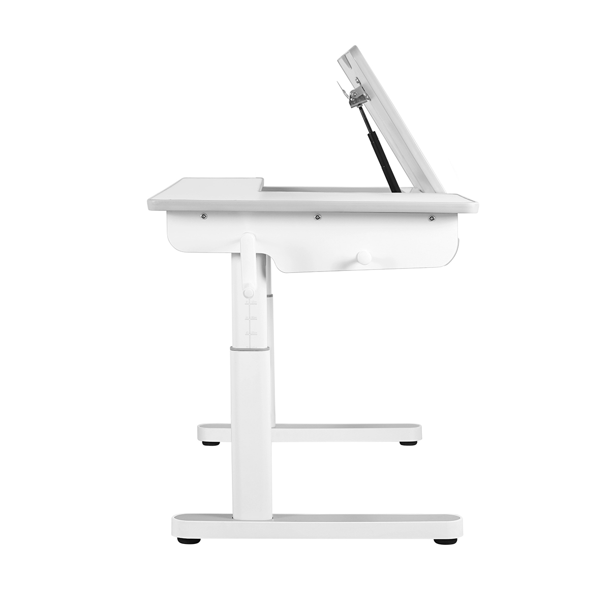 Комплект Kinderzen Gaudi парта + кресло белый/серый/c розовым креслом Anatomica Armata