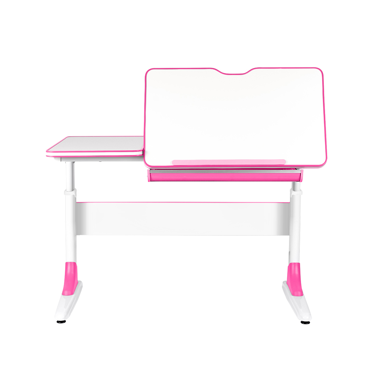 Растущая парта Anatomica Study-100 белый/розовый