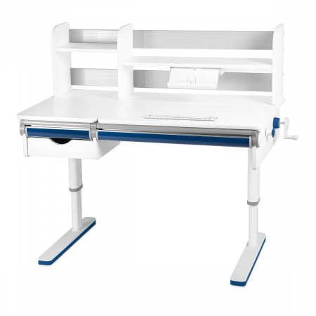 Комплект Kinderzen Wunderkind Multicolor парта + кресло + надстройка + ящик + органайзер + подставка для книг