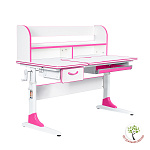 Парта Anatomica Study-120 Lux белый/розовый