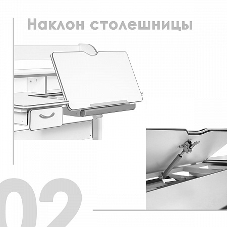 2. Наклонная часть столешницы