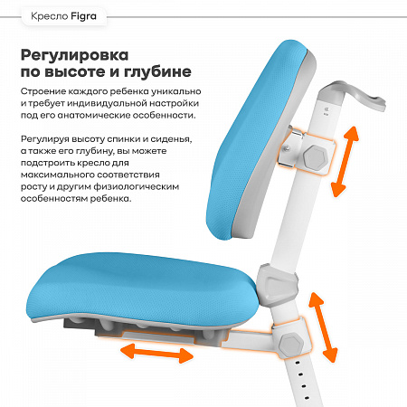 1. Регулировка по высоте и глубине