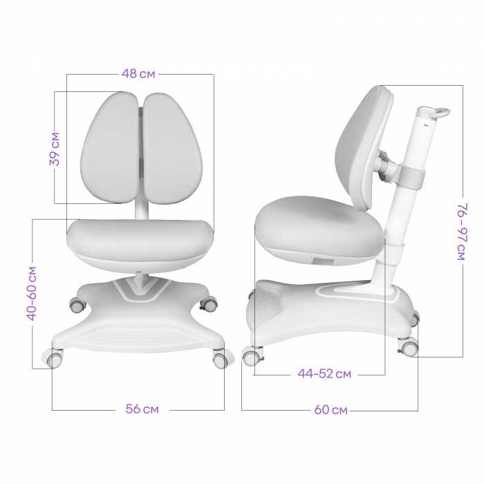 Характеристики Детское кресло Anatomica Robin Duos Характеристики Детское кресло Anatomica Robin Duos