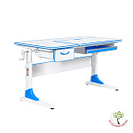 Парта Anatomica Study-120 белый/голубой